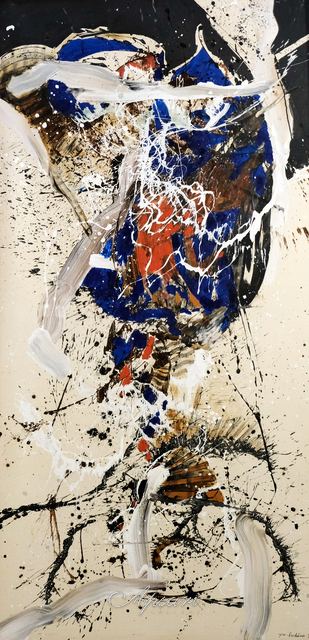 Dancing of the Sea by Putu Bonuz Sudiana, 2020, Acrylic on canvas, Indonesian painting at Apsari Gallery