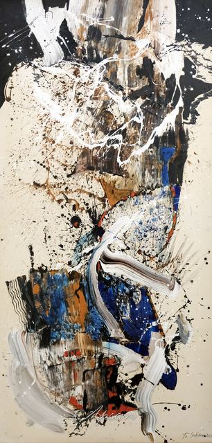 Dancing of the Sea by Putu Bonuz Sudiana, 2020, Acrylic on canvas, Indonesian painting at Apsari Gallery
