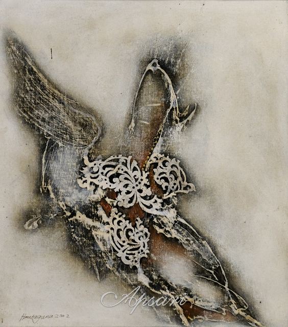 I by I Made Hantaguna, 2002, Mixed media, Indonesian painting at Apsari Gallery